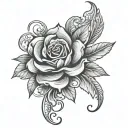 blessed tattoo design idea