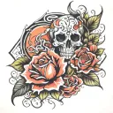 ARRIVE tattoo design idea