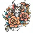 ARRIVE tattoo design idea