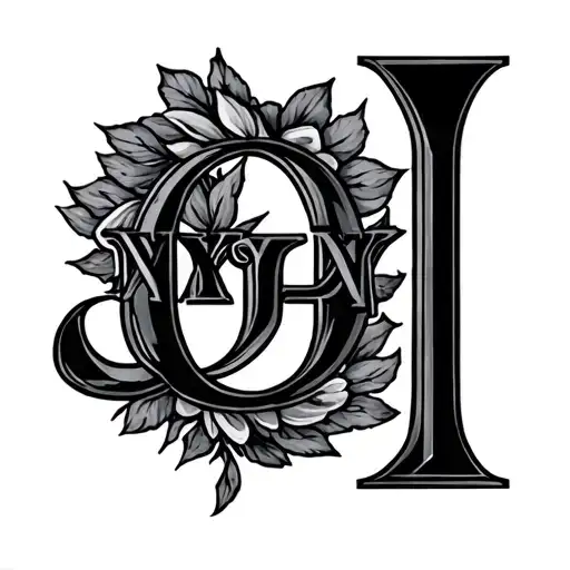 1991 Roman Numerals tattoo design idea