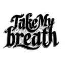 neck tattoo text Take My breath tattoo design idea
