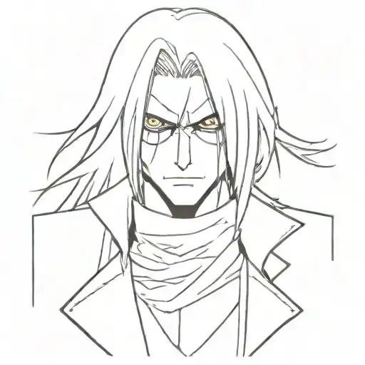 alucard de hellsing tattoo design idea