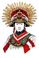 Shogun tattoo design idea