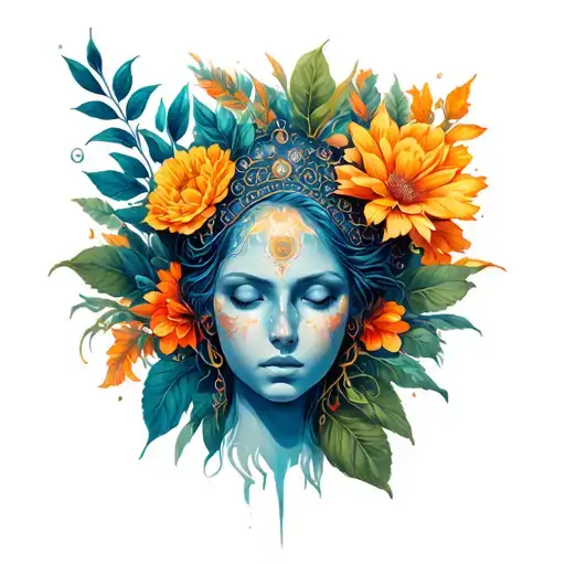 trust and honor our body's wisdom tattoo design idea