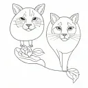 what if on top even if on bottom tattoo design idea