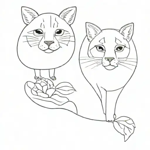 what if on top even if on bottom tattoo design idea