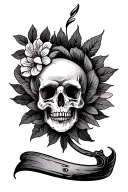 long live tattoo design idea