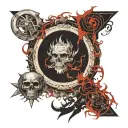 Here’s an even more concise description of chaos theory:  “Chaos theory studies how small changes in dynamic systems lea tattoo design idea