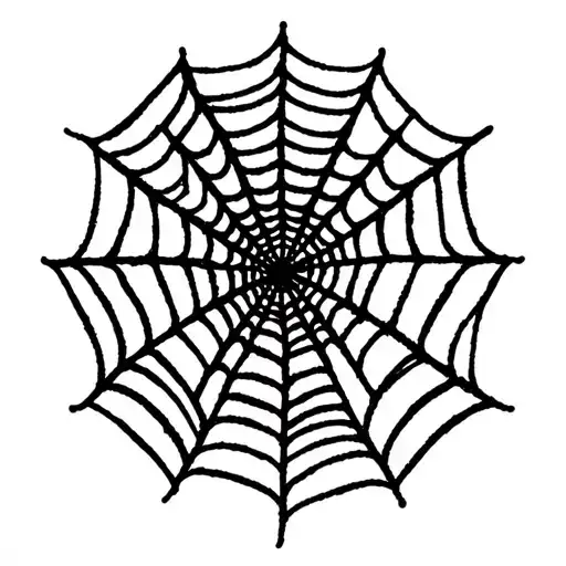 spider webs entwined, spider webs only, no spider tattoo design idea