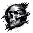 coordinates tattoo design idea