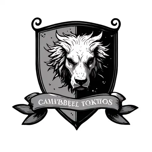 Campbell Crest  tattoo design idea
