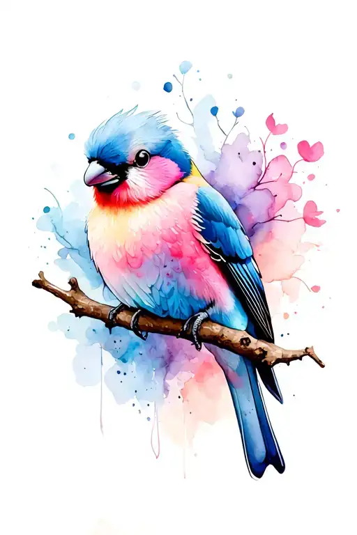 Love Bird tattoo design idea