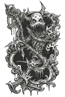 fiddlesticks league of legends tattoo design idea