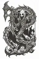 fiddlesticks league of legends tattoo design idea