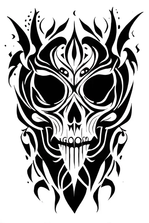 goth tattoo design idea