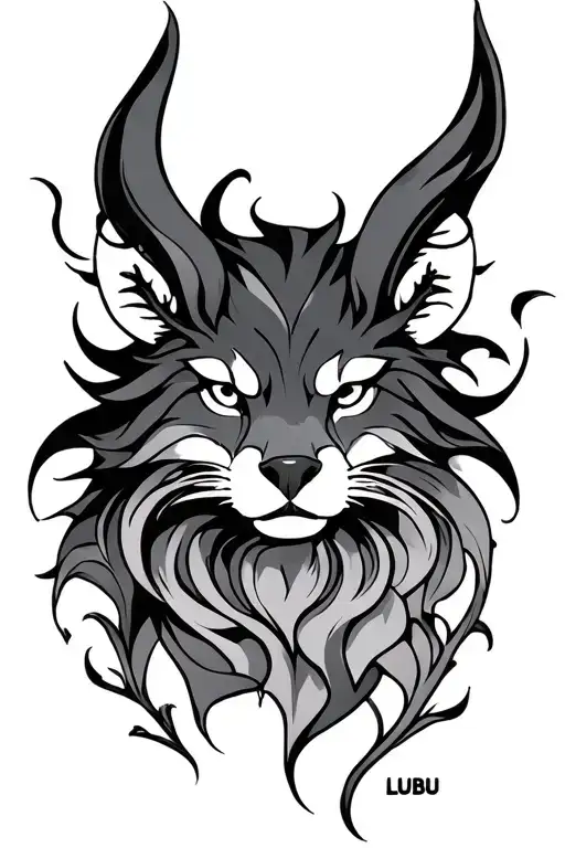 Lubu tattoo design idea