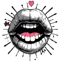 Fuck Love tattoo design idea