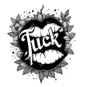 Fuck Love tattoo design idea