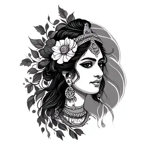 Tamil tattoo design idea