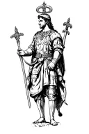 St George tattoo design idea