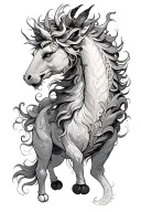 Kirin tattoo design idea