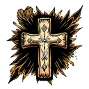 christian Cross tattoo design idea