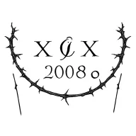 grape vine and crown of thorns roman numerals  year 2008 in the middle tattoo design idea