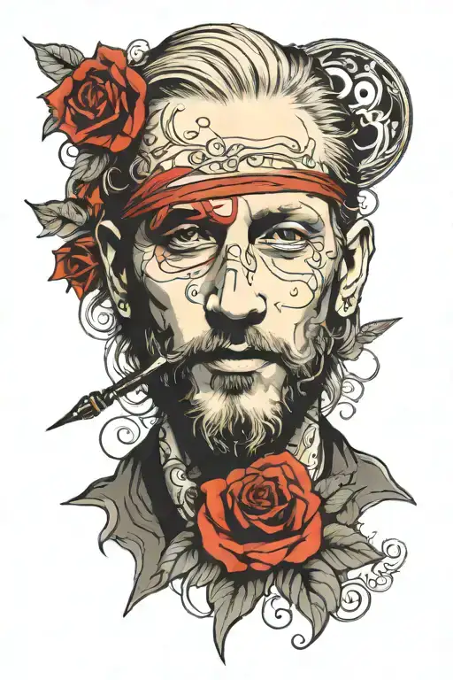 layne staley tattoo design idea
