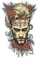layne staley tattoo design idea