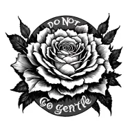 Do Not Go Gentle tattoo design idea
