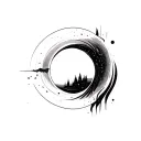 Filler Space tattoo design idea