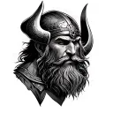 ragnar grom vikings tattoo design idea