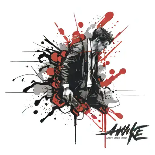 alan wake tattoo design idea