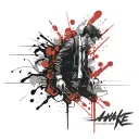 alan wake tattoo design idea