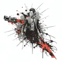 alan wake tattoo design idea