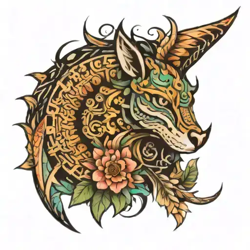 Tupã Brazil tattoo design idea