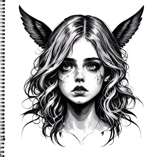 ocd, anxiety and depression tattoo design idea