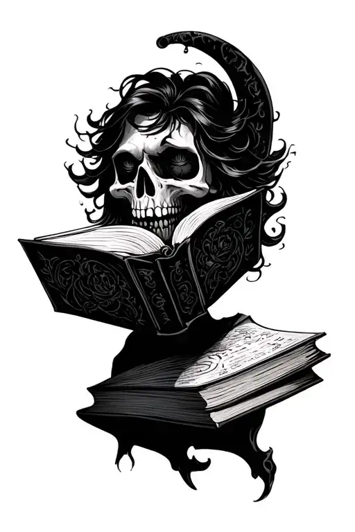 sleep token, music, horror movies, books, reading, smut, witchcraft, paganism, Disney, art, painting, drawing, sleeve tattoo design idea