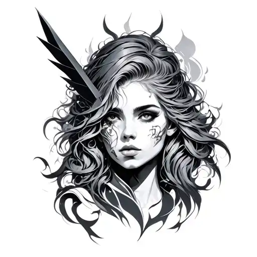 Solo Leveling tattoo design idea