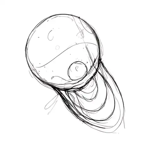 Nipple tattoo design idea