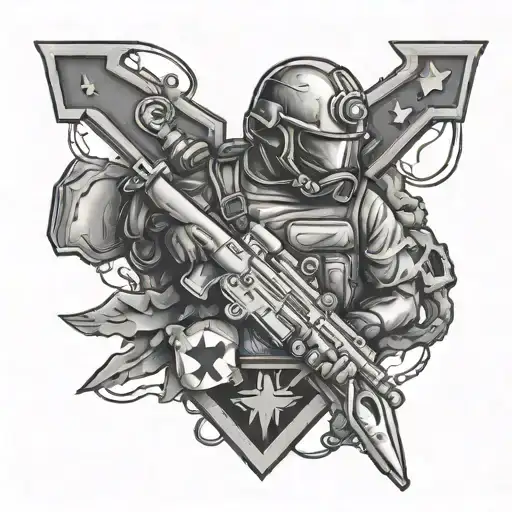 Combat Medic tattoo design idea
