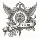 Isaiah 6:8 tattoo design idea