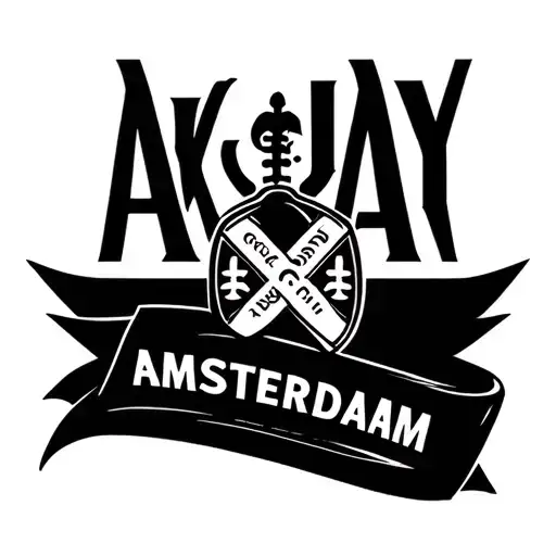 ajax amsterdam logo tattoo design idea