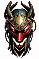 Kabuto tattoo design idea