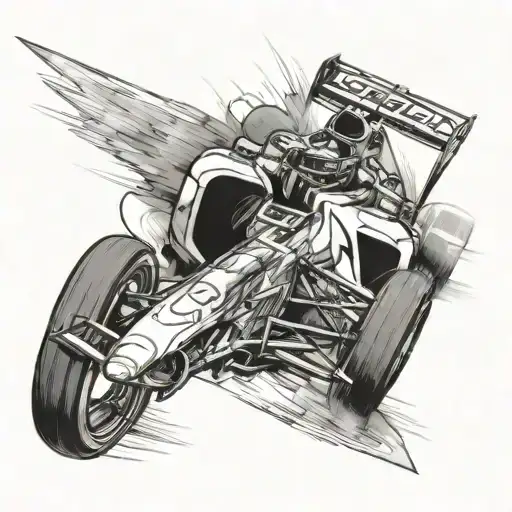 Formula 1 tattoo design idea