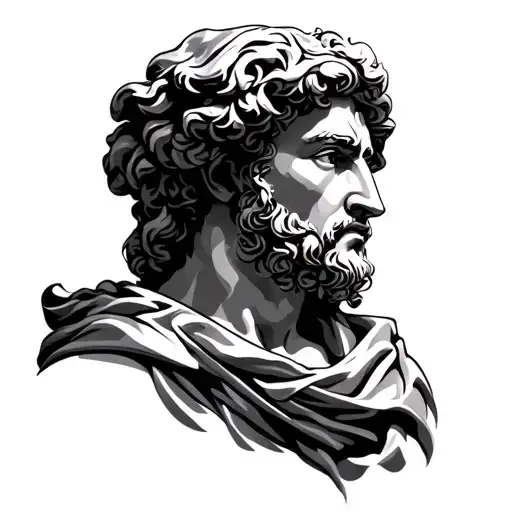 Alexander Great tattoo design idea