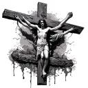 golgotha tattoo design idea