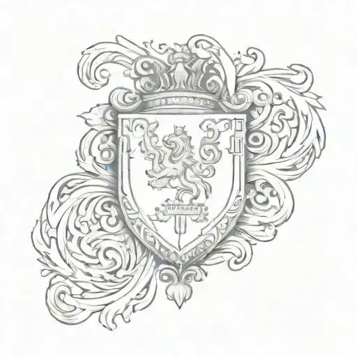 Gonzalez Family Crest tattoo design idea