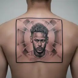 Neymar  tattoo design idea