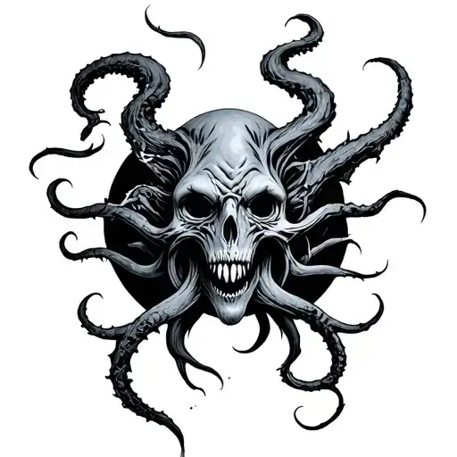 Eldritch Horror tattoo design idea